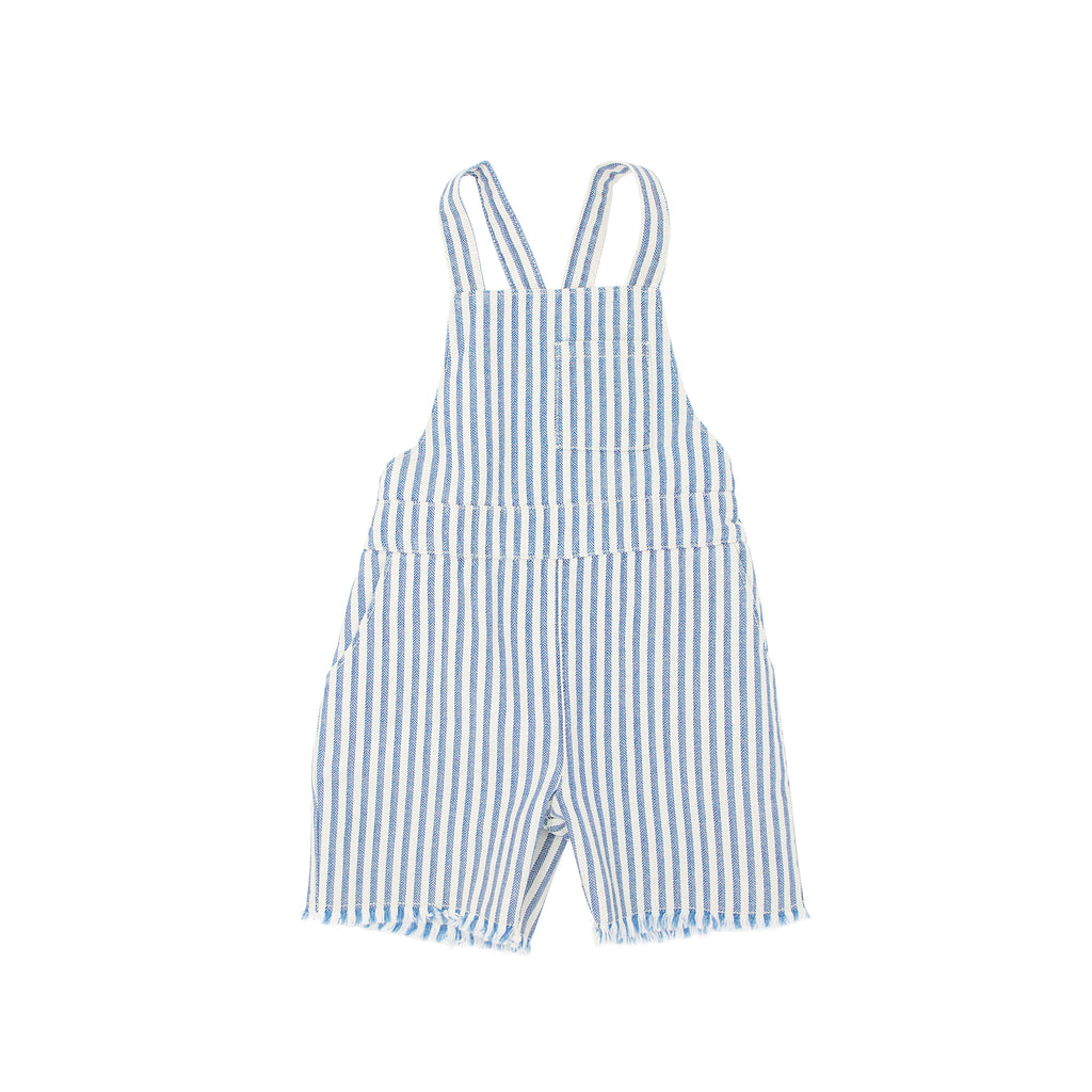 Babe & Tess - STRIPE OVERALL - Pale Blue