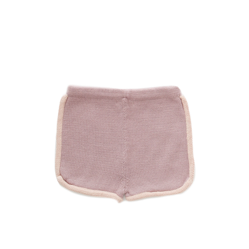 oeuf - 70s SHORTS - Mauve/Coral Almond