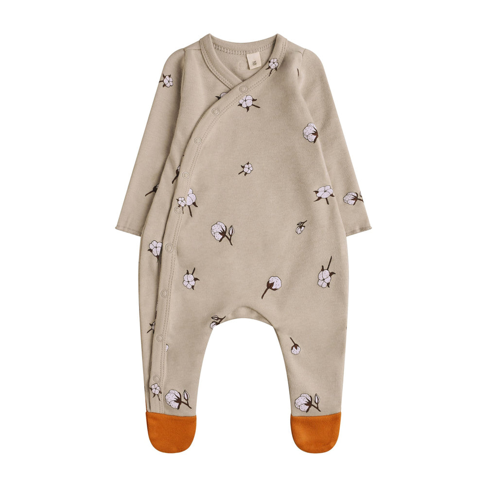 organic zoo COTTONFIELD SUIT WITH CONTRAST FEET