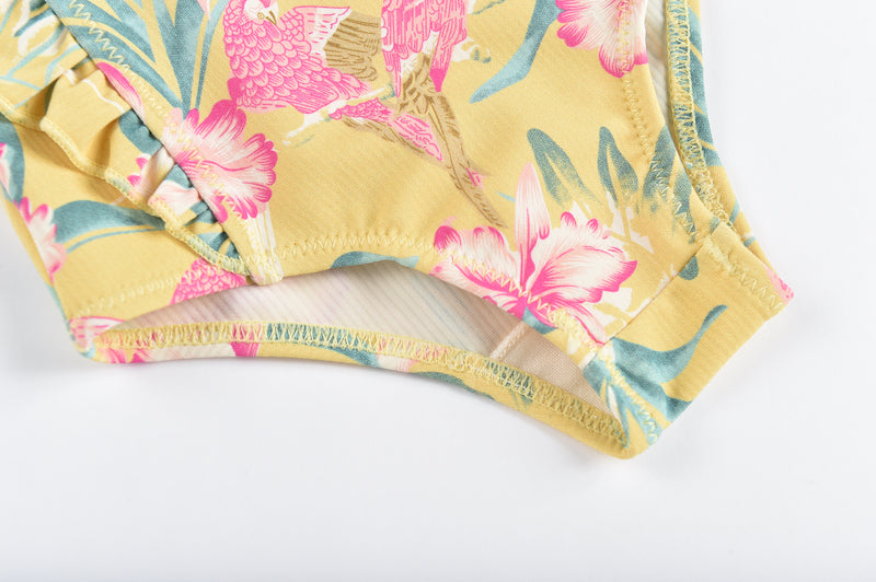 Louise Misha - BATHING SUIT MOSILLOS - Soft Honey Parrots