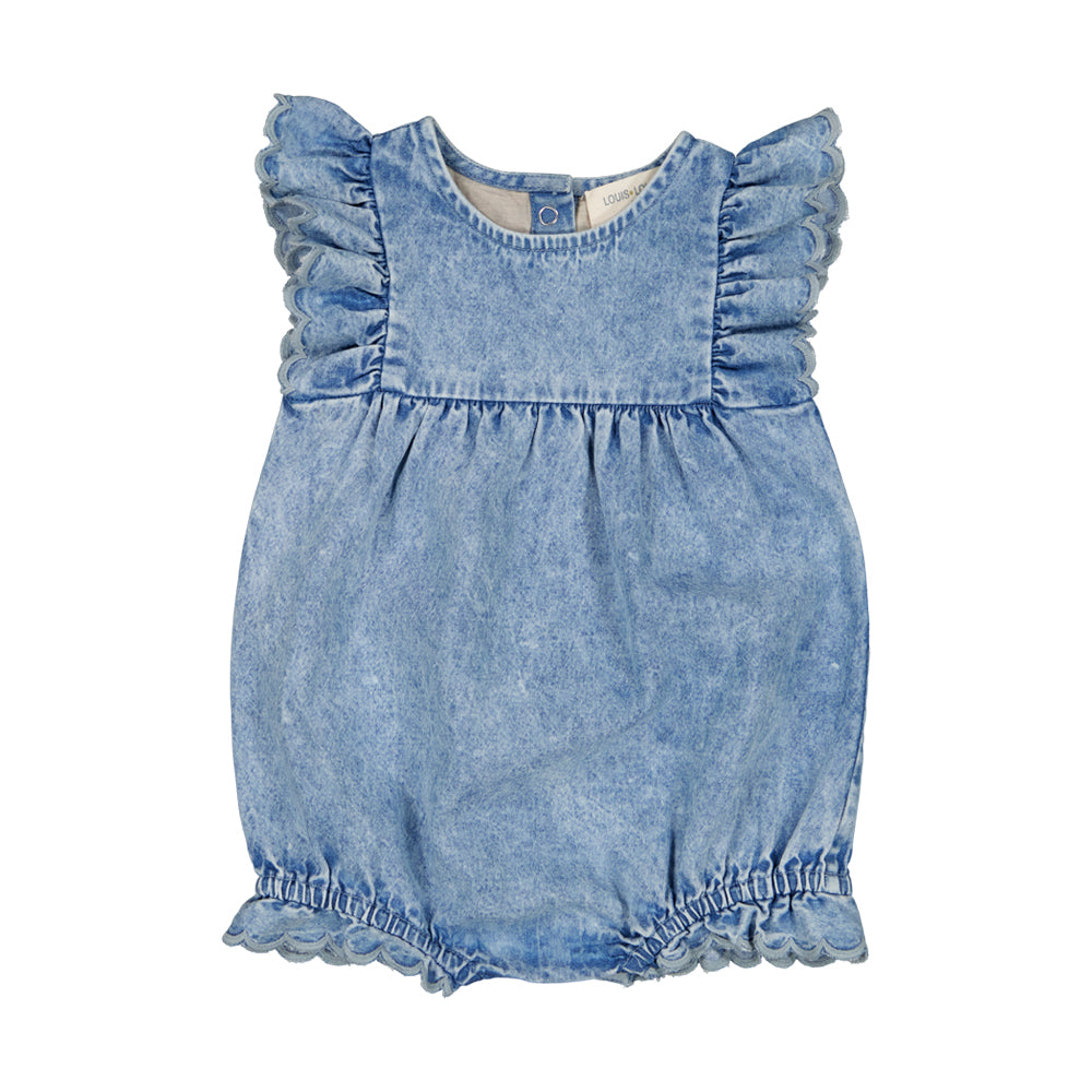 louis louise - OVERALL SOLINE - Chambray Washed