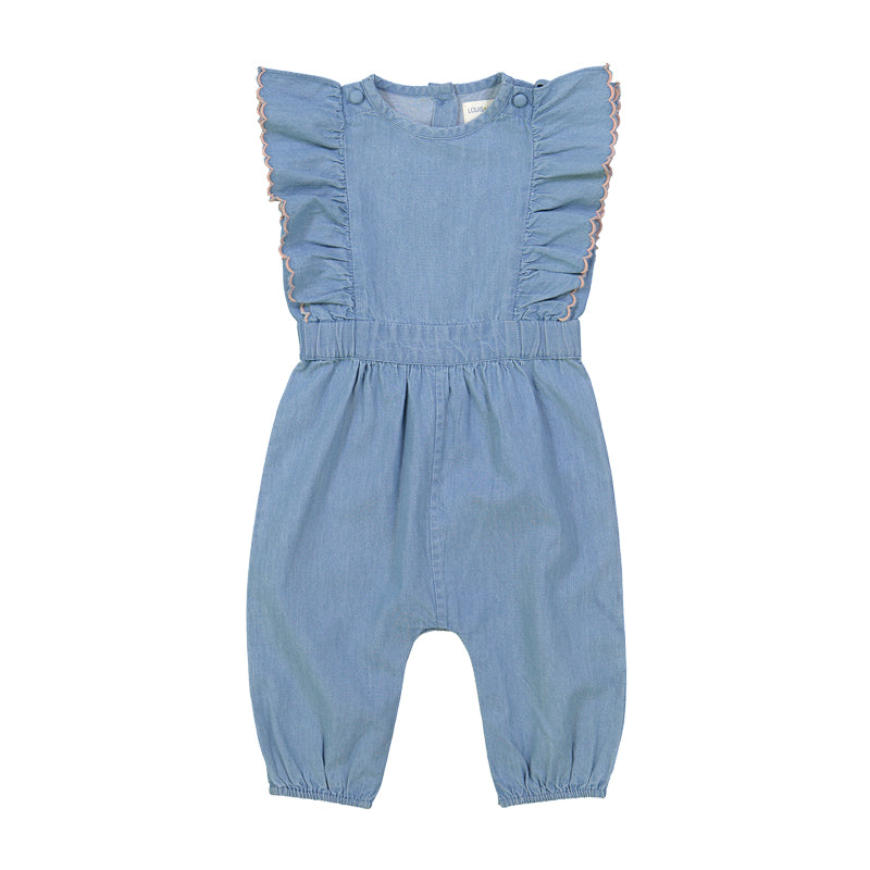 louis louise - OVERALL BIRDY - Chambray